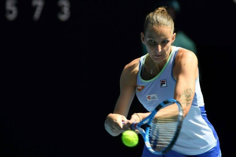 The 27-year-old Czech defeated France's Kristina Mladenovic 6-1, 7-5 and plays Germany's Laura Siegemund or American wildcard CoCo Vandeweghe next in Melbourne. — AFP