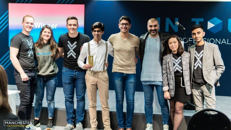 ZNotes wins first place in the Exposure Startup Contest organized by the Manchester University.