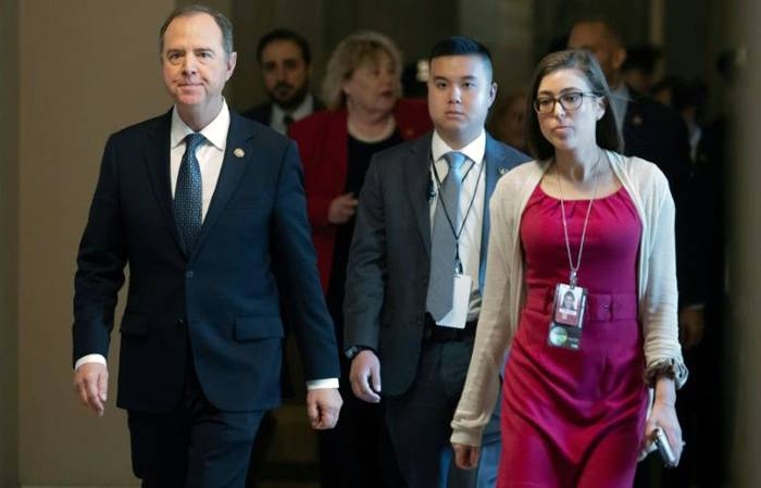 Many legal experts and analysts lauded the performance of Representative Adam Schiff, head of the House of Representatives' prosecution team in the impeachment. — AFP
