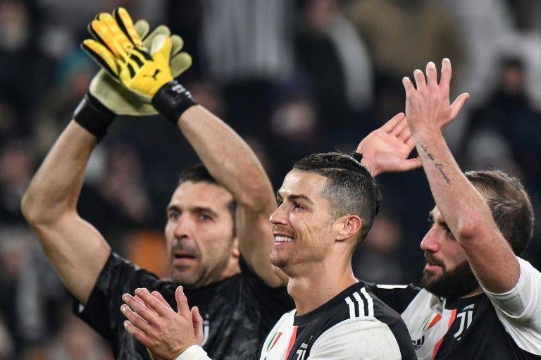Juventus goalkeeper Gianluigi Buffon and striker Cristiano Ronaldo both got on the scoresheet. — AFP