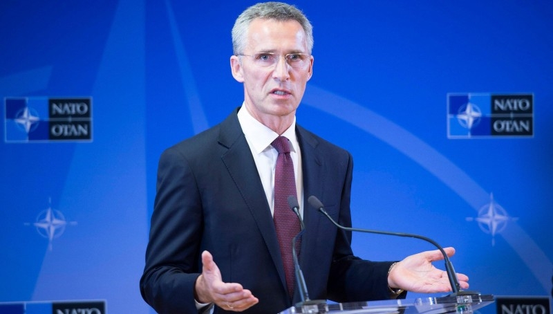 NATO chief Jens Stoltenberg, seen in this 2015 file photo, said that the alliance and key member Turkey have failed to find common ground over Russia's controversial delivery of a S-400 air defense system.