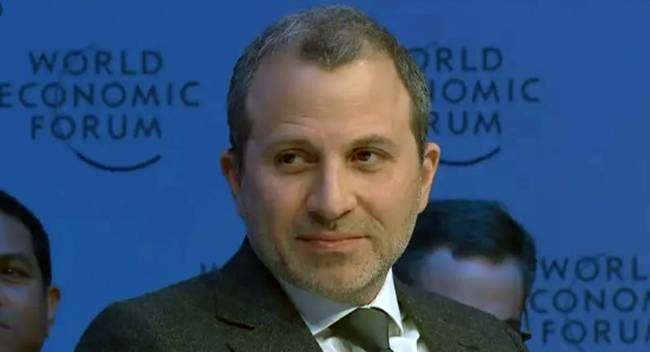 Lebanon's former foreign minister Gebran Bassil was grilled at Davos.