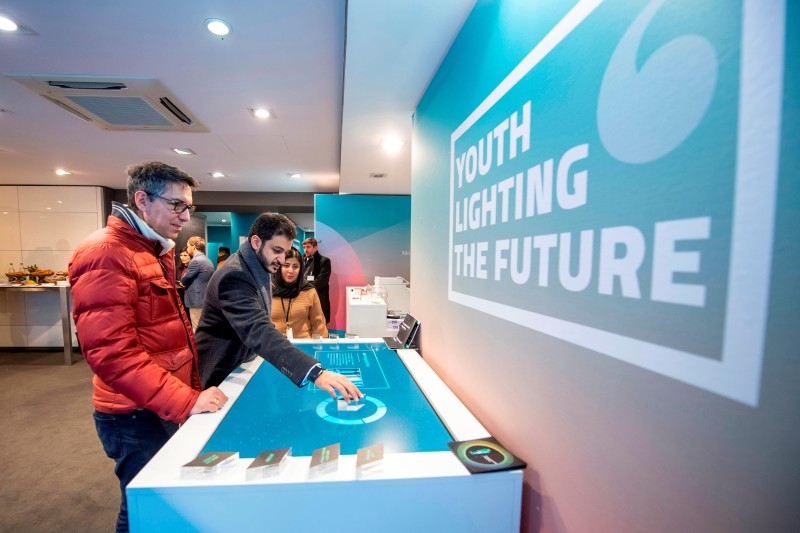Young Saudis become instruments of change with their innovative projects in Davos