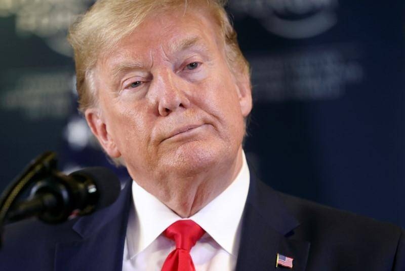 US President Donald Trump holds a news conference at the 50th World Economic Forum (WEF) in Davos, Switzerland, in this Jan. 22, 2020 file picture. — Courtesy photo