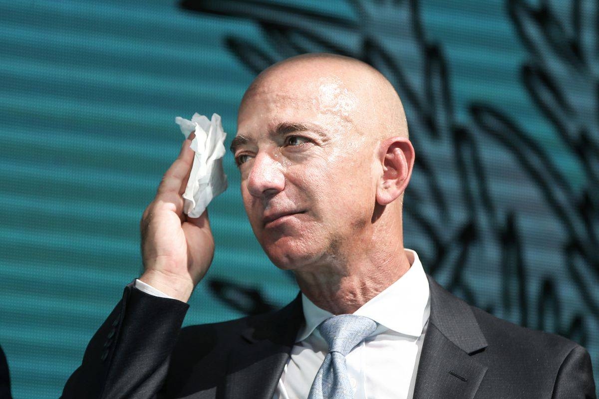 Amazon founder and Washington Post owner Jeff Bezos.