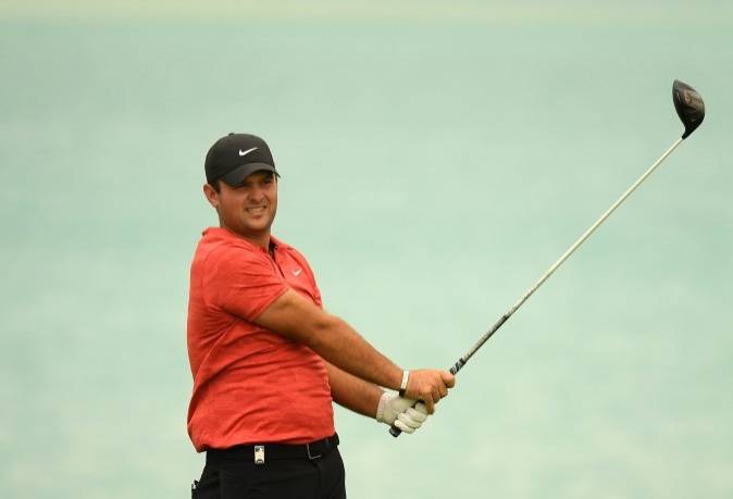 Patrick Reed of the USA tees off on the 17th tee during the pro-am event prior to the Saudi International  at the Royal Greens Golf & Country Club in King Abdullah Economic City, last year. — Courtesy photo