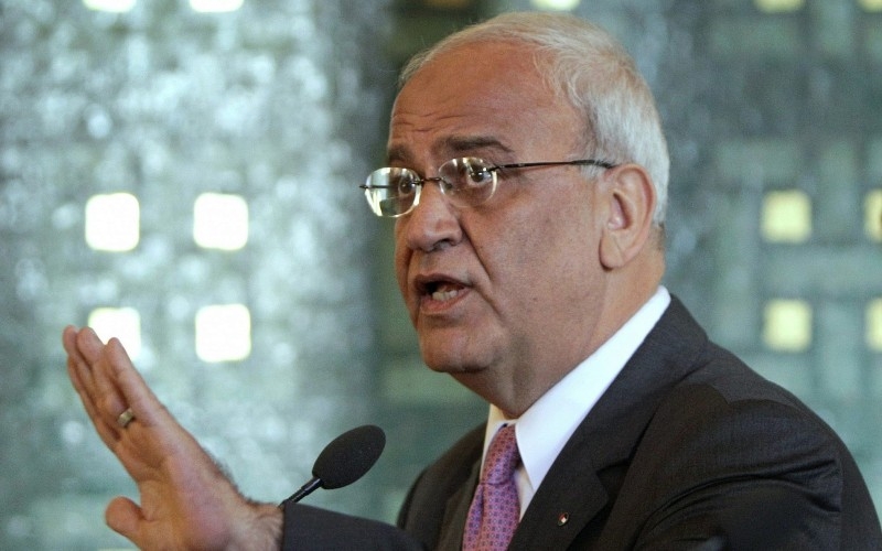 Chief Palestinian negotiator Saeb Erekat