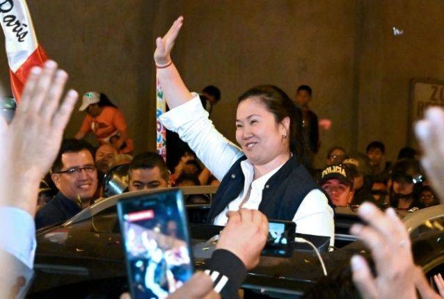 Peru's Keiko Fujimori, who led an opposition alliance into the legislative elections, is seen in this file photo. — AFP