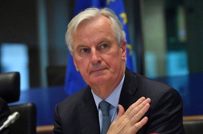 EU's Brexit chief negotiator Michel Barnier addresses the European Parliament Committee on Foreign Affairs at the European Parliament in Brussels in this April 2, 2019 file photo. — AFP