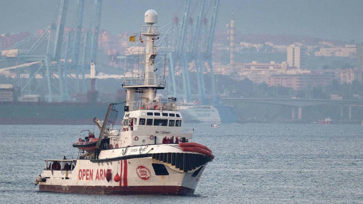 Spanish migrant rescue ship Open Arms is seen in this file photo. — AFP