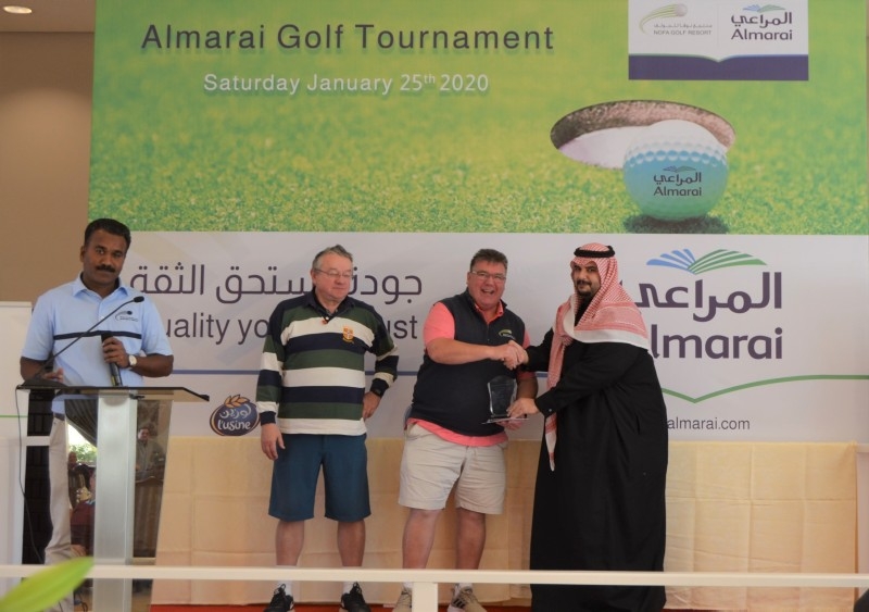 Almarai holds 4th Golf tournament at Nofa Resort