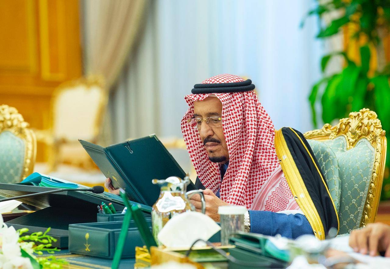 Custodian of the Two Holy Mosques King Salman chaired the weekly session of the Cabinet at Al-Yamamah Palace in Riyadh on Tuesday. — SPA 