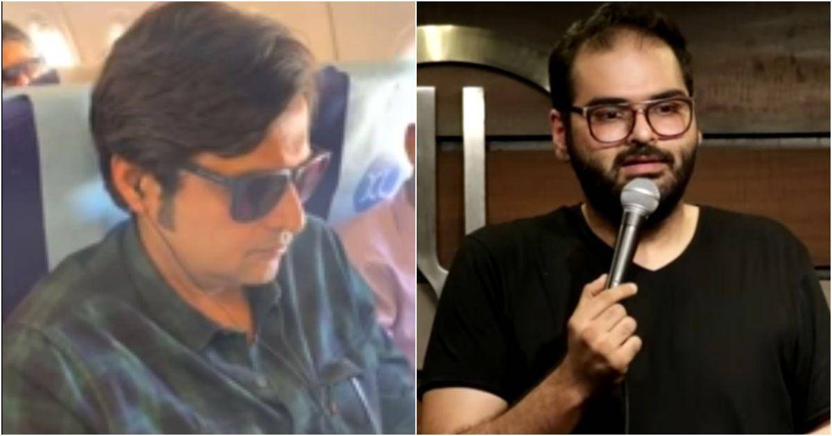 Republic TV anchor Arnab Goswami, left, and comedian Kunal Kamra, right, are seen in combo picture. — Courtesy photo