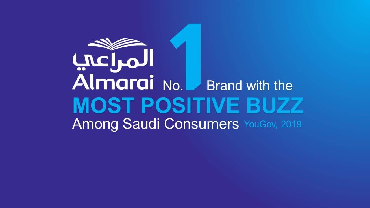 Almarai tops 2019 most positive Buzz brands in Saudi Arabia