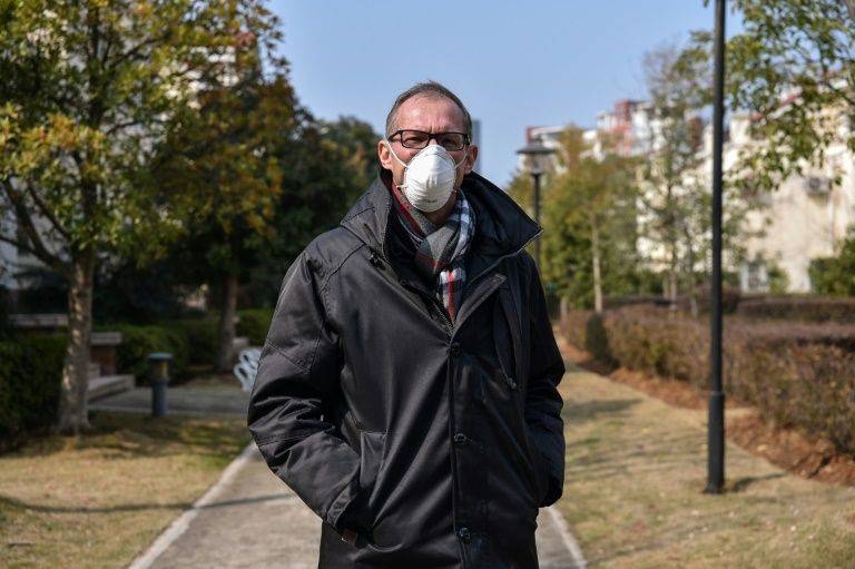 French doctor Phillippe Klein says he will not leave the virus-hit Chinese city of Wuhan. — AFP