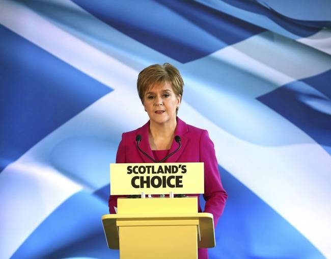 First Minister Nicola Sturgeon on Friday said she was ready to step up the campaign for Scottish independence, arguing Brexit had set the country on the 