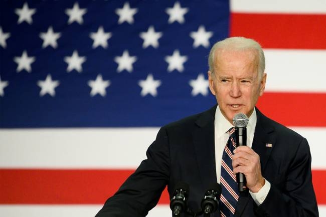 Democratic White House candidate Joe Biden is barnstorming the state in an attempt to win his party's presidential nomination. — AFP