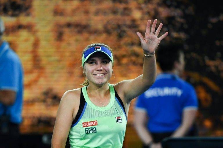 America's Sofia Kenin stunned two-time Major champion Garbine Muguruza to win the Australian Open in her first Grand Slam final on Saturday, becoming the youngest player to lift the trophy in 12 years. — AFP