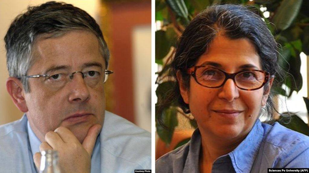 French researcher Ronald Marchal and French-Iranian academic Adelkhah Fariba. — Archives