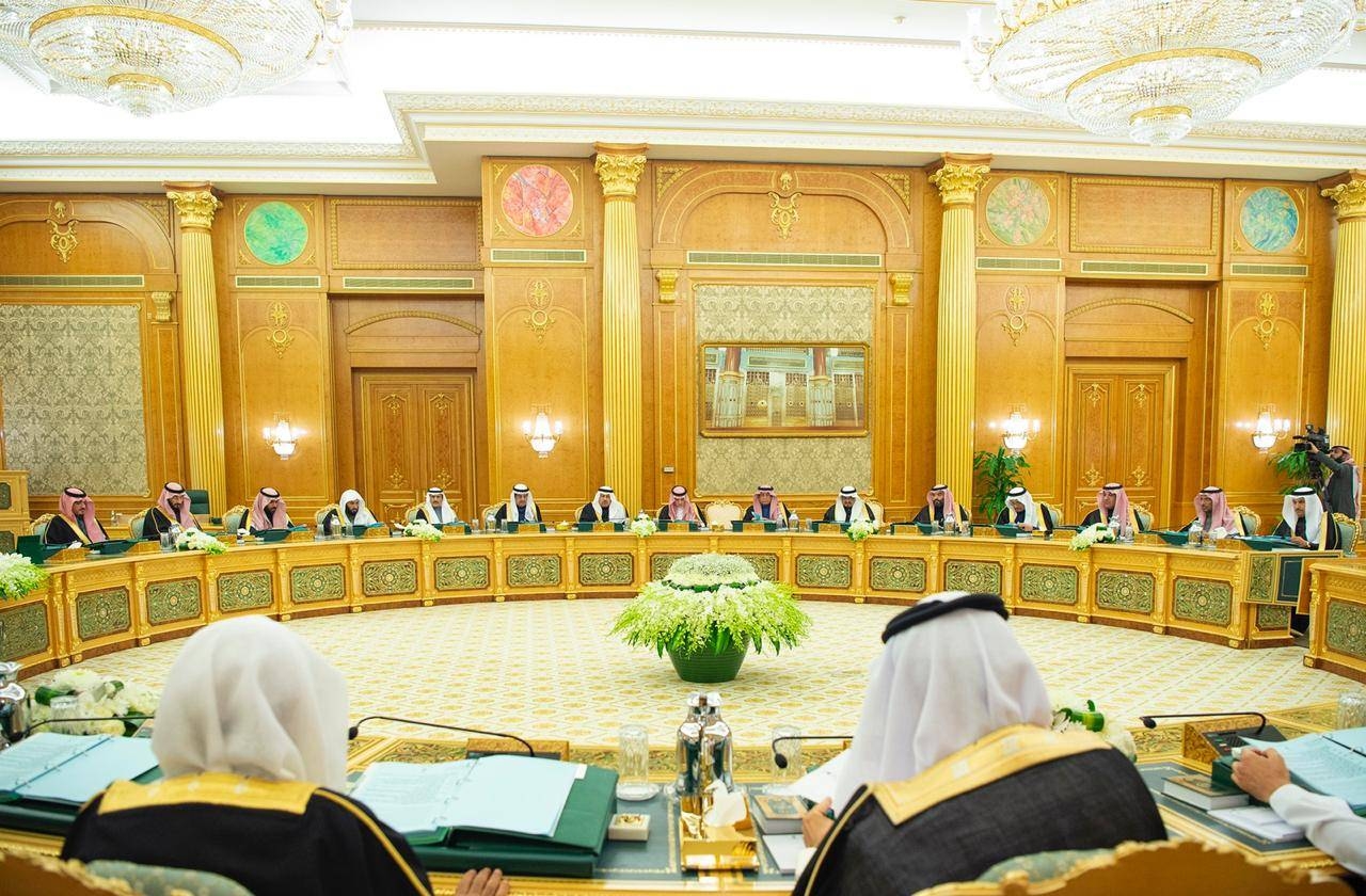 The Council of Ministers' meeting in Riyadh, Tuesday. — SPA
