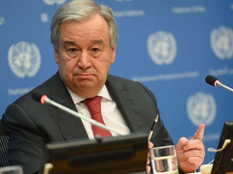 N Secretary General Antonio Guterres