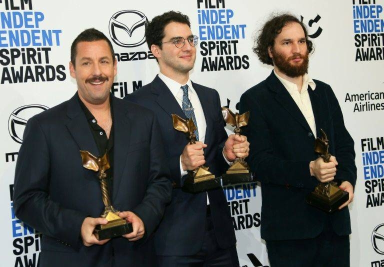 Adam Sandler won best male lead for his portrayal of a gambling addict in 