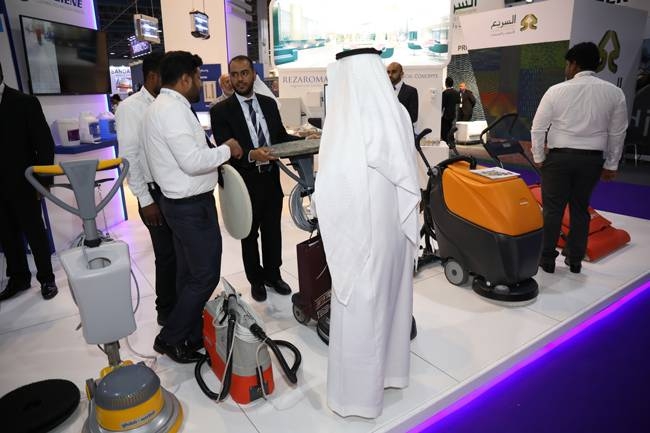 File photo shows interaction at The Hotel Show Saudi Arabia event last year.