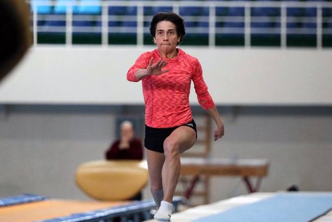 Aged 44 and readying for her eighth Olympics in Tokyo, Uzbek gymnast Oksana Chusovitina makes light of her record-breaking survival in a sport dominated by teen prodigies. — AFP