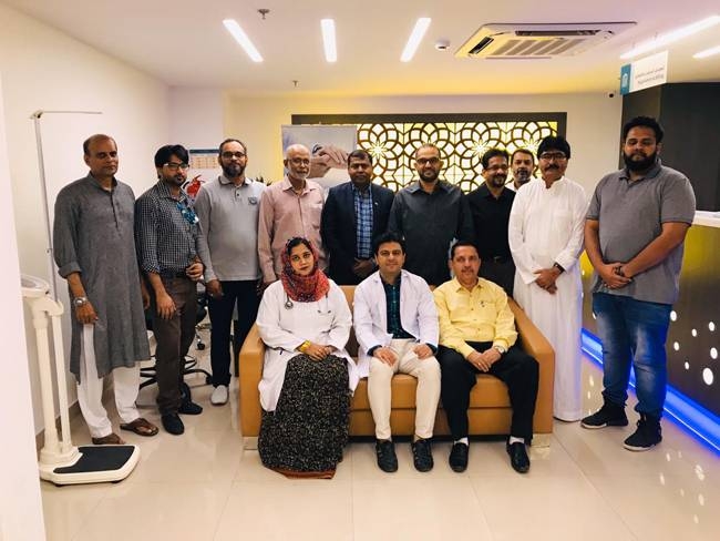 NRIs from Karnataka, as a part of their social and community welfare services, organized a free medical camp in association with Abeer Medical Center in Aziziyah.
