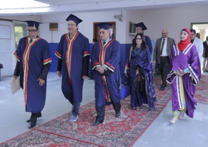 The International Indian School, Al Jubail celebrated its 3rd Graduation Day for students of class XII batch 2019, with 240 students along with their parents attending the ceremony to celebrate their success.