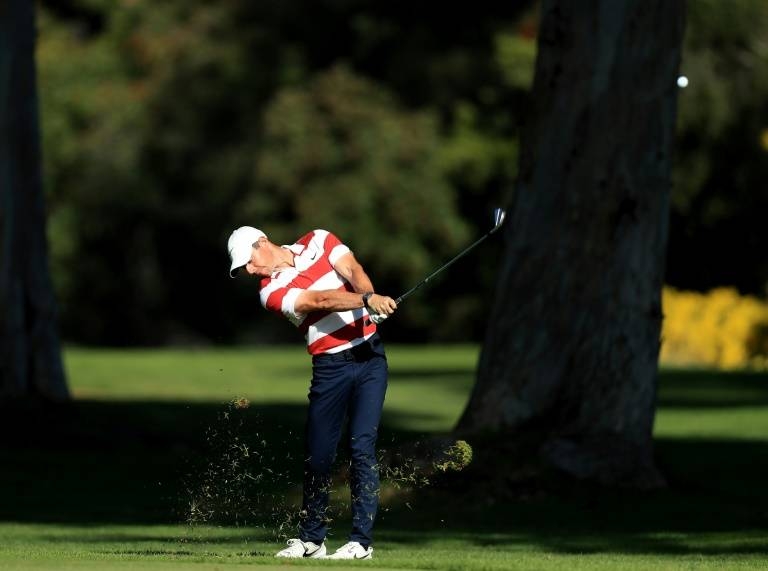 Northern Ireland's world number one Rory McIlroy is two shots off the lead heading into the third round of the US PGA Tour Genesis Invitational at Riviera Country Club. — AFP