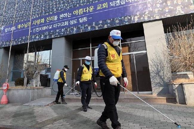 South Korea's coronavirus cases nearly doubled Friday, rising above 200 and making it the worst-affected country outside China as the number of infections linked to a religious sect spiked.
