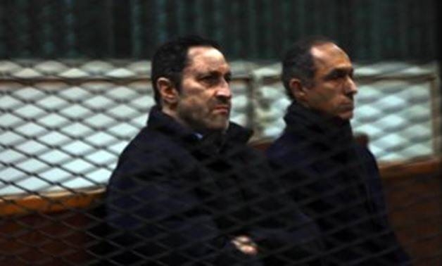 The two sons of Egypt’s former President Hosni Mubarak, Alaa and Gamal — Courtesy Photo