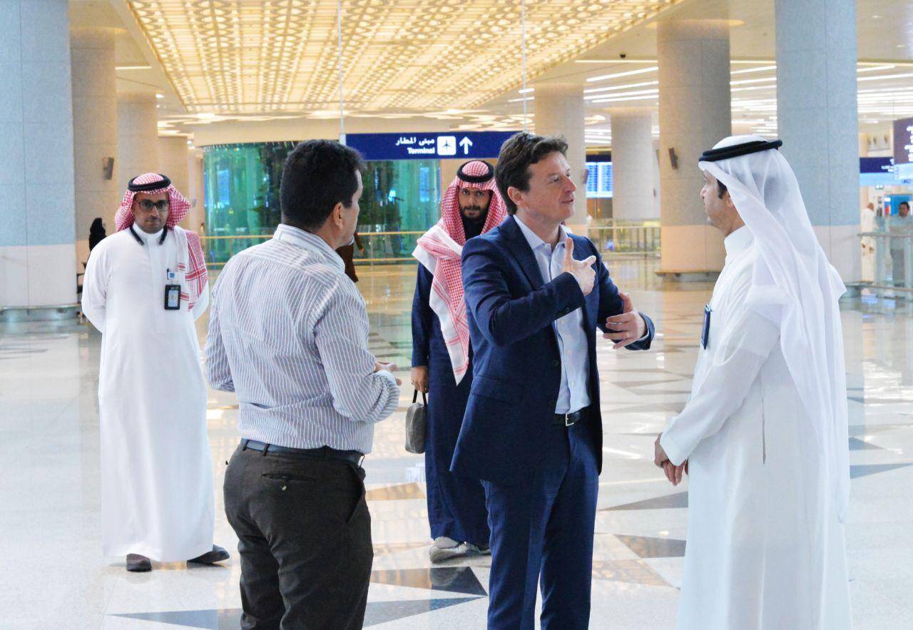 Stefano Baronci, director general of Airports Council International (ACI) for Asia and the Pacific region, at the new airport in Jeddah. — Courtesy photo 