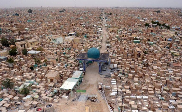 Wadi Al-Salam (Valley of Peace) cemetery in the Shiite holy city of Najaf in Iraq. — Courtesy photo