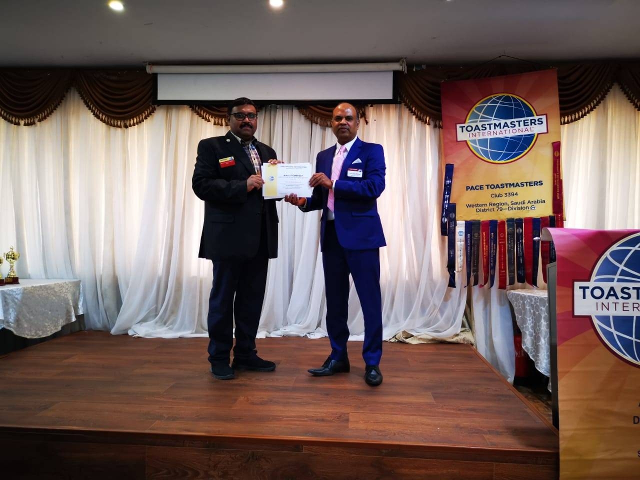 Toastmasters steal the limelight in Area 37 contest