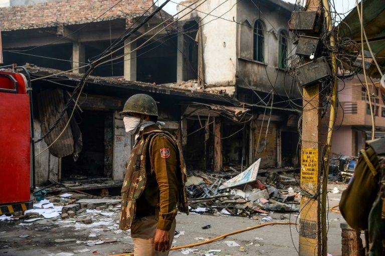 20 people have died in sectarian violence in the Indian capital. — AFP