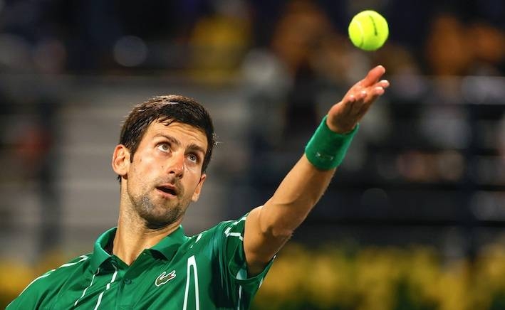 World No. 1 Novak Djokovic eased  into the Dubai quarterfinals with a 6-3, 6-1 demolition of Philipp Kohlschreiber in only 61 minutes on Wednesday. 