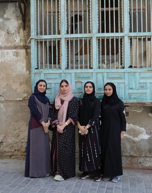 The women engineers are engaged in documenting A to Z information regarding Jeddah Historic Area buildings and their rich urban heritage. — Okaz photo