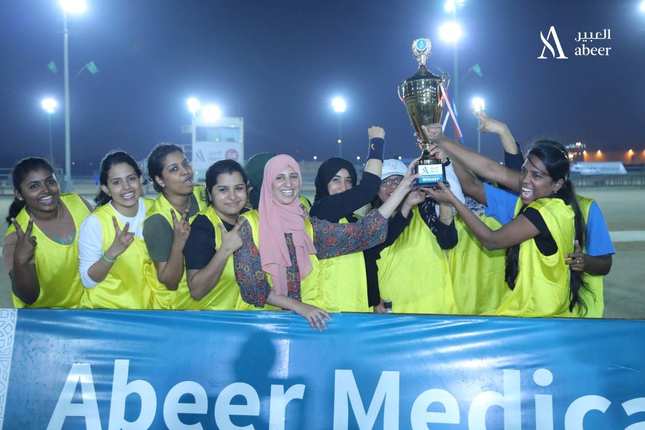 Women players from eight countries participated in the match held at the Kingdom Sports Complex, Jeddah, on Friday. Jeddah Strikers emerged champions in the match, beating Makkah Thunders. — SG photos