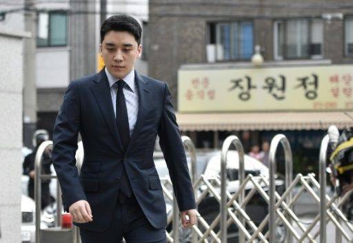 Seungri has been indicted on accusations including prostitution arrangement, embezzlement and illicit gambling. — AFP