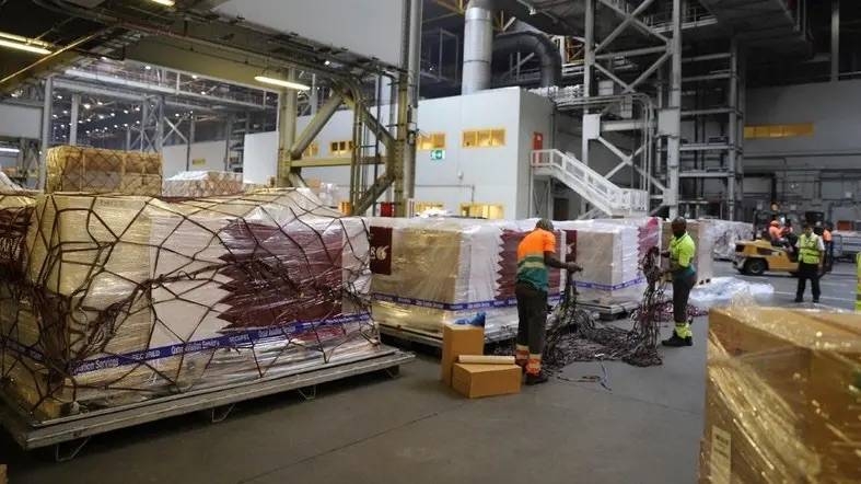 Qatar sent 6 ton of medical aid to Iran, amid the coronavirus outbreak. — Courtesy photo