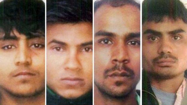  four convicts —— Akshay Thakur, Vinay Sharma, Pawan Gupta and Mukesh Singh — who were sentenced to death a trial court in 2013 were hanged in the capital's high-security Tihar jail in the first executions in India since 2015. — Courtesy photo