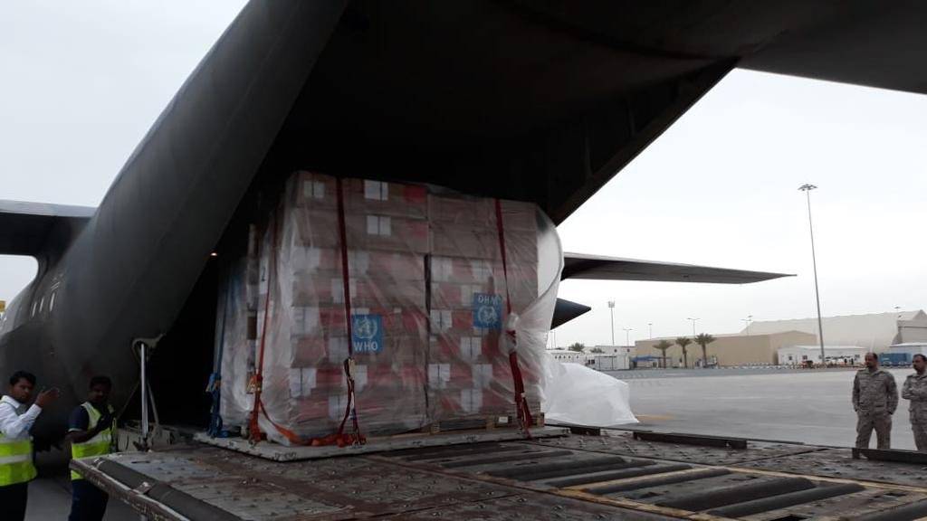 WHO lauds Saudi Arabia for airlifting coronavirus medical supplies to Yemen