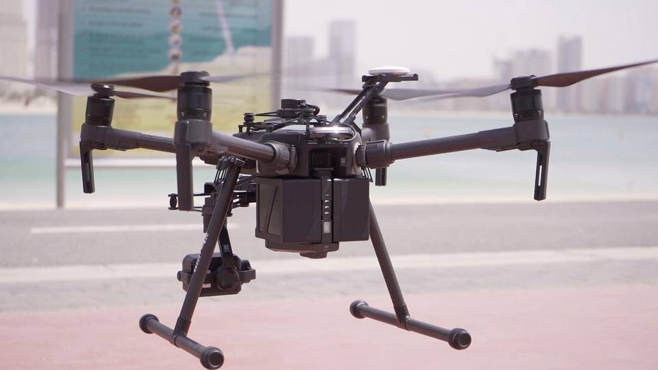 Daily drone patrols are usually carried out by the Ports Police Station through the ‘Nawras’ (seagull) project, which is carried out in cooperation with the Drone Centre in Dubai Police. — Courtesy photo
