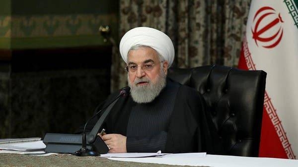 Iranian President Hassan Rohani speaks during a Cabinet meeting in Tehran. -- File photo
