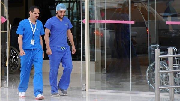 Saudi medical staff leave the emergency department at a hospital in the center of the Saudi capital Riyadh. — File photo