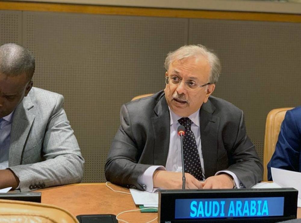File photo of the Permanent Representative of the Kingdom of Saudi Arabia (KSA) to the United Nations Ambassador Abdullah Bin Yahiya Al-Muallami at the UN.