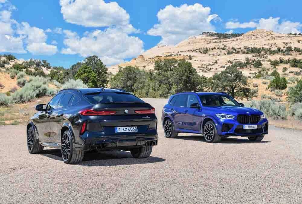 The new BMW X5M and BMW X6M.