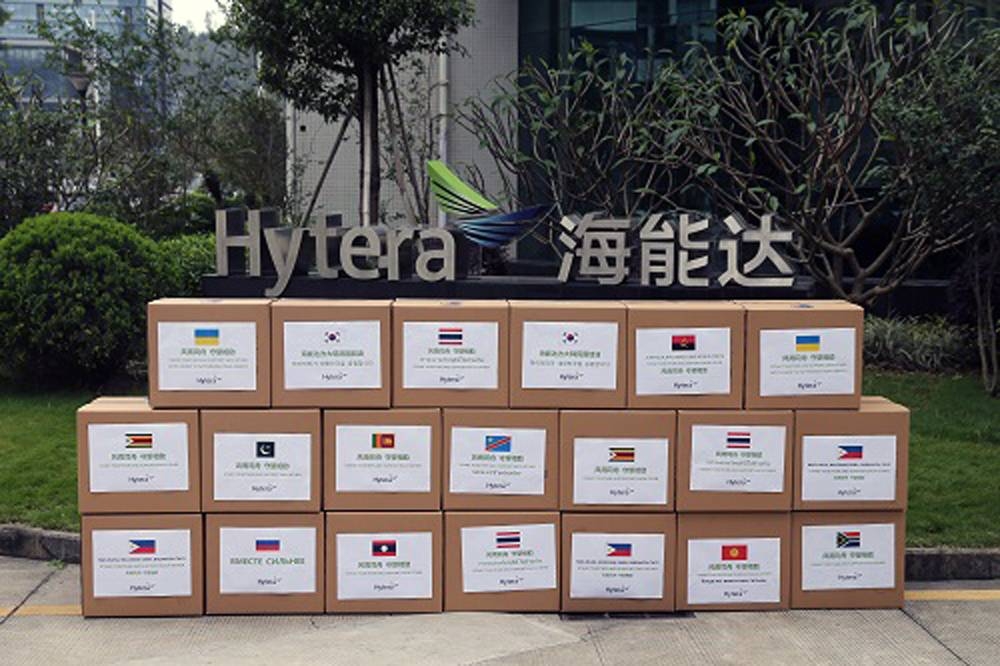 Hytera has taken immediate actions to provide diversified products in donations and service support to the countries and regions facing serious outbreaks of COVID-19.